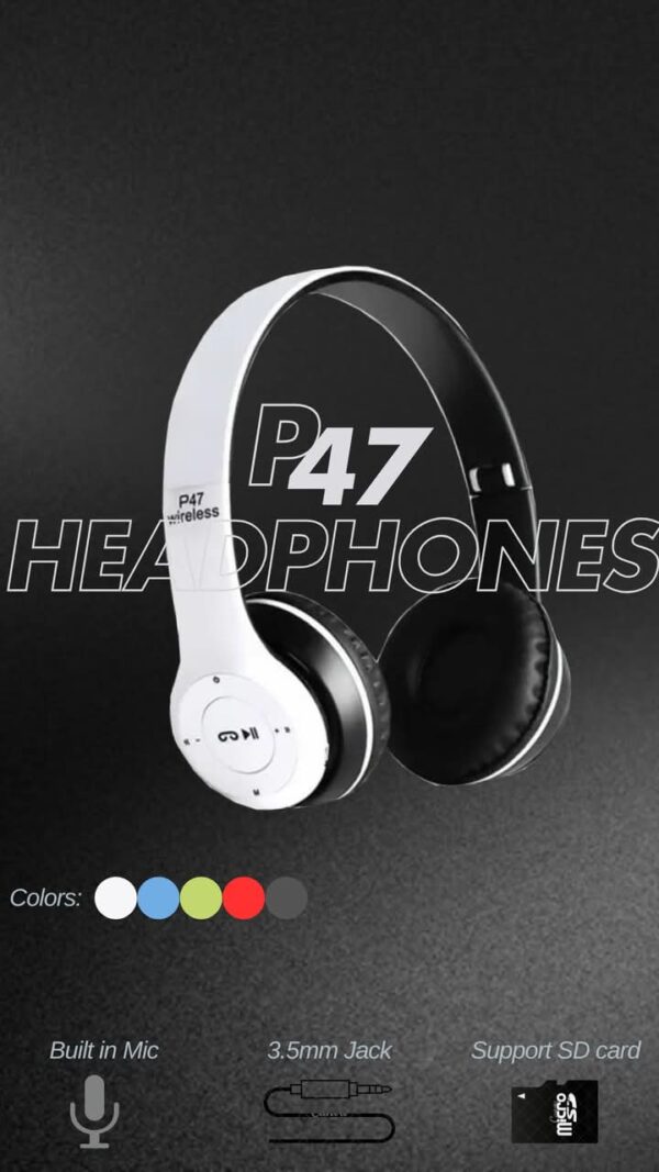 P47 Wireless Headphones - Image 2