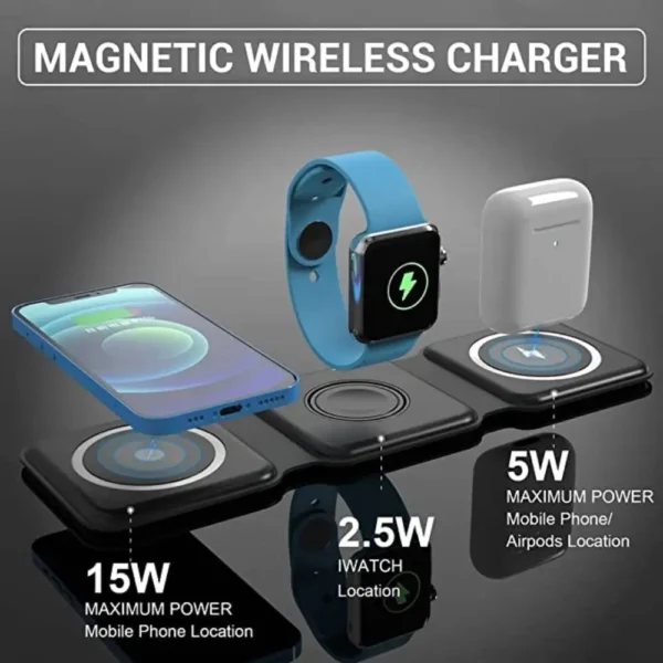 3 in 1 Magnetic Wireless charger