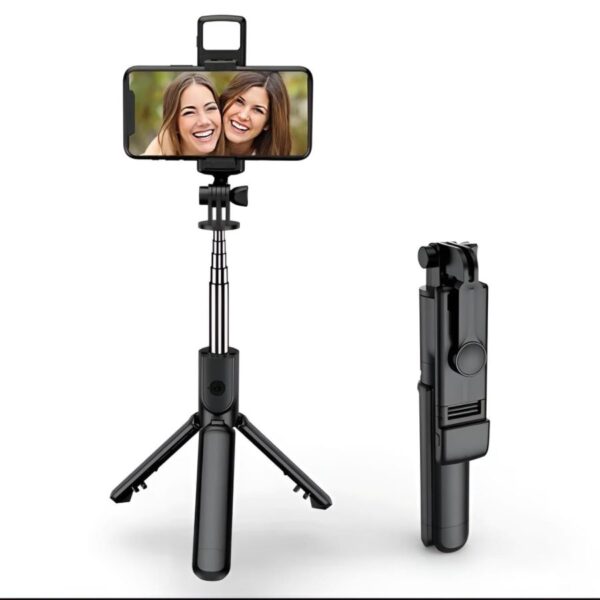 R1s Bluetooth Selfie Stick Tripod with Remote Control | 360° - Image 2