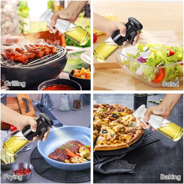 Plastic Glass Kitchen Cooking Spray - Image 8