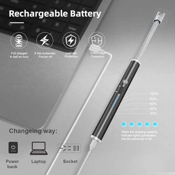 USB Rechargeable Flameless - Image 5