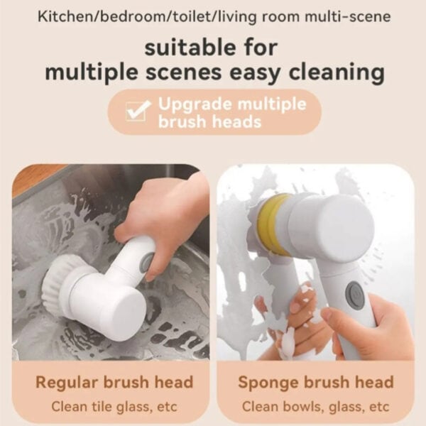 5 in1 Rechargeable Magic Brush - Image 6