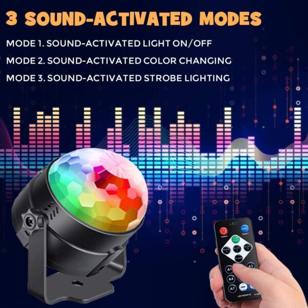 LED Disco Party Lights Crystal - Image 8