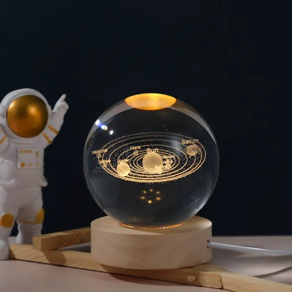 3D Galaxy Space Crystal Ball - Image 3