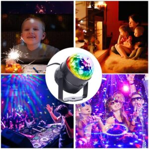 LED Disco Party Lights Crystal