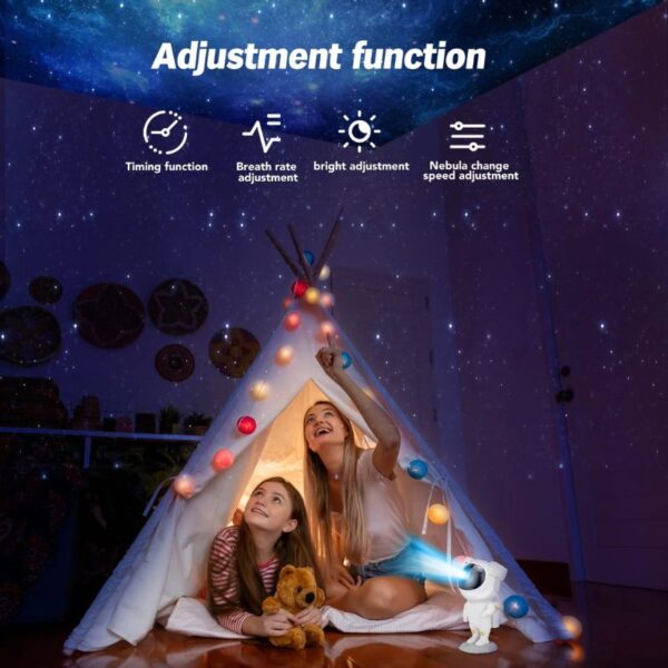 Astronaut Star Projector Night Light - Image 7