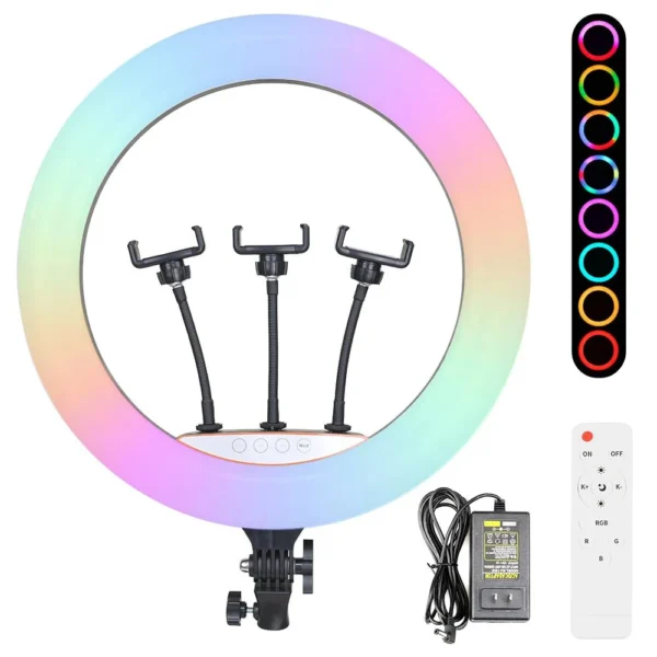 MJ-33 RGB LED Studio Ring Light - Image 6