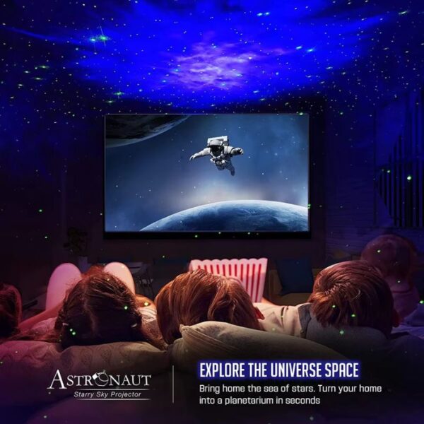 Astronaut Star Projector Night Light - Image 6