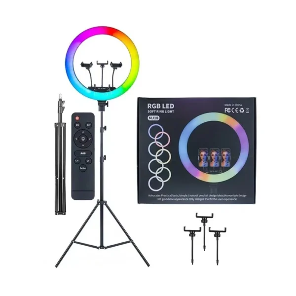 MJ-33 RGB LED Studio Ring Light - Image 9