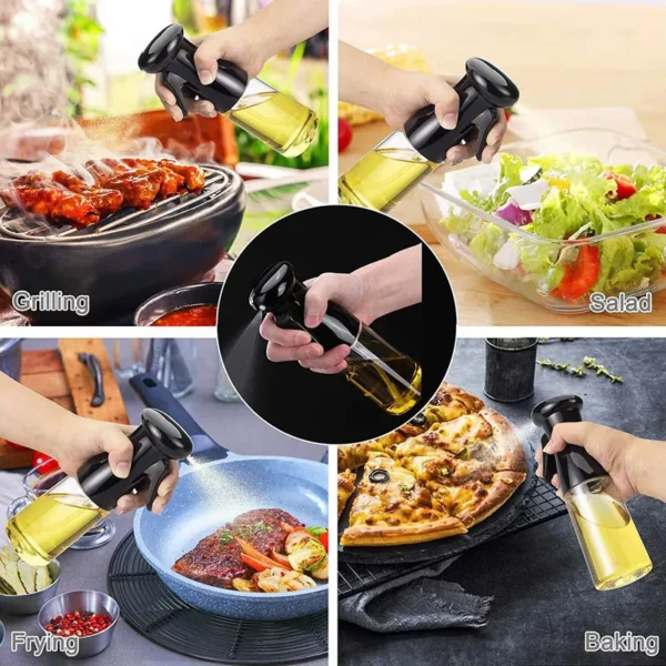 Plastic Glass Kitchen Cooking Spray - Image 9
