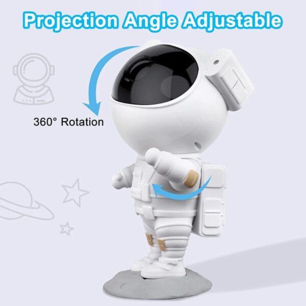Astronaut Star Projector Night Light - Image 3