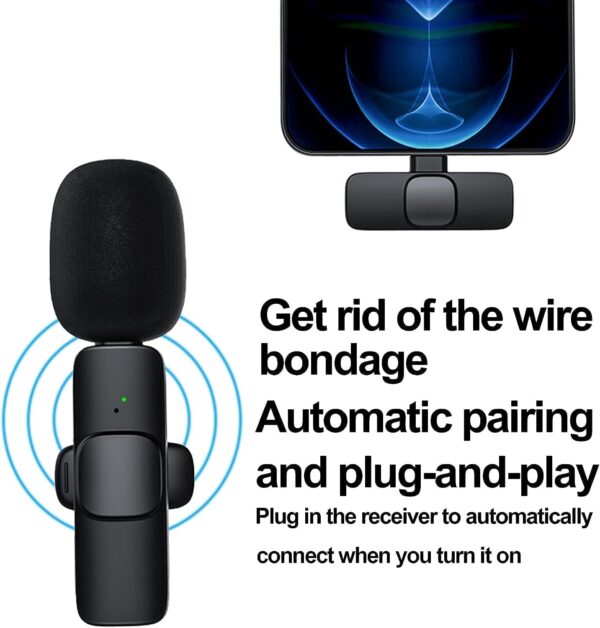 K9 Dual Wireless Lavalier Microphone - Image 5