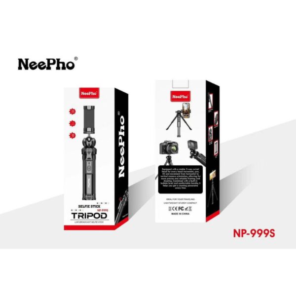 NeePho NP-999s Selfie Stick Tripod - Image 4