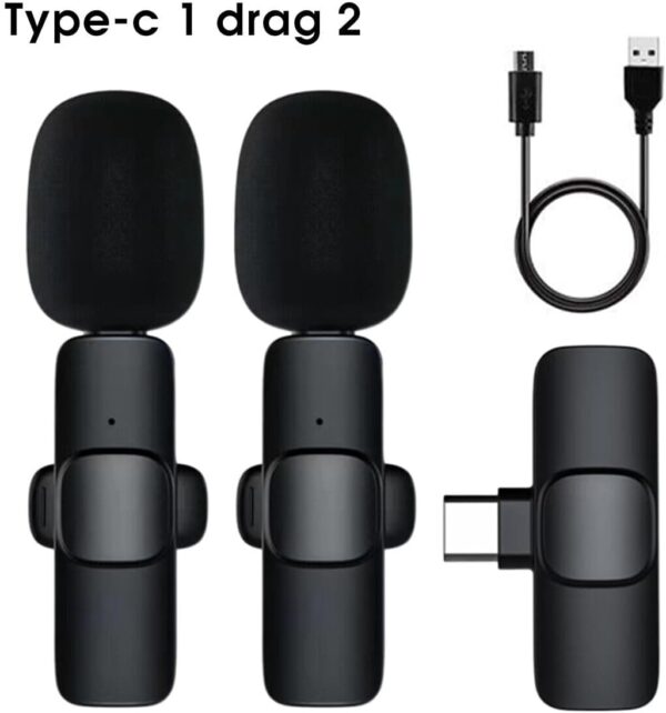 K9 Dual Wireless Lavalier Microphone - Image 3