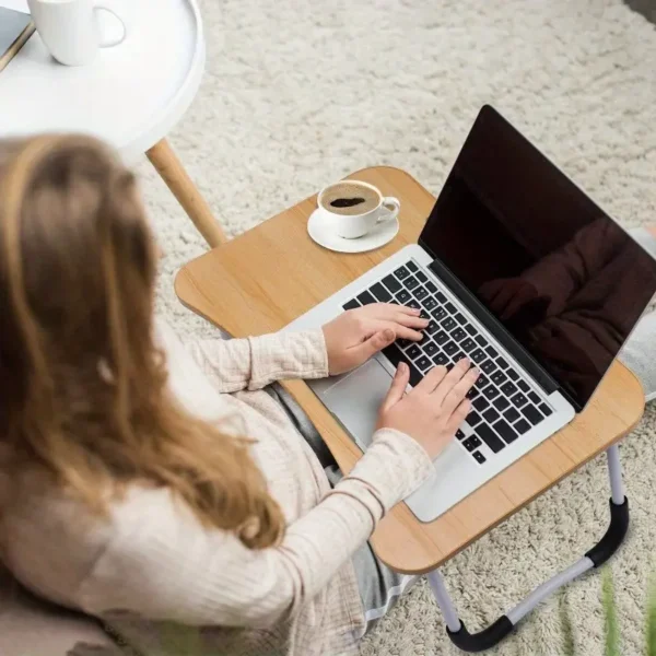 Laptop Table | Beige Color - Image 4