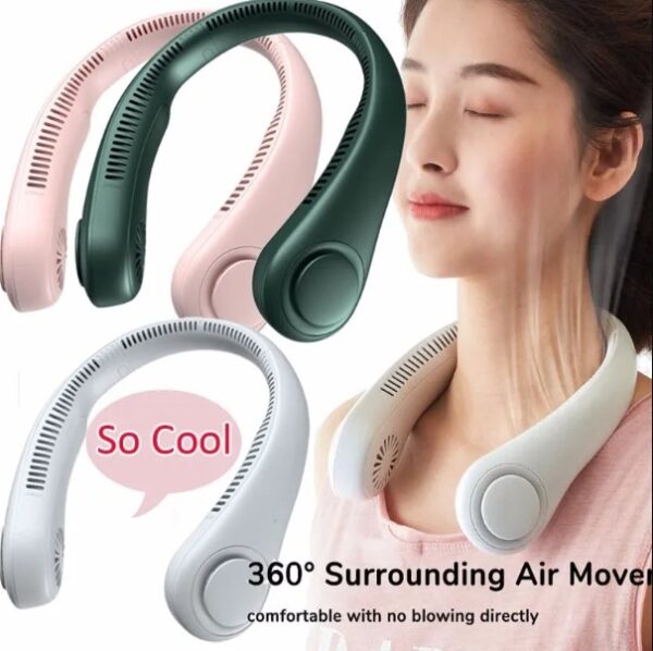 Portable Neck Fan | Bladeless - Image 3
