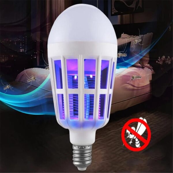 2-in-1 LED Mosquito Killer Bulb - Image 3