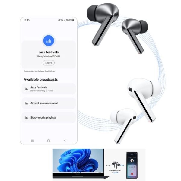 Samsung Galaxy Buds 3 Pro I WHITE - Image 7