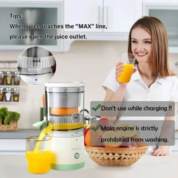 Portable Electric Citrus Juicer | USB - Image 7