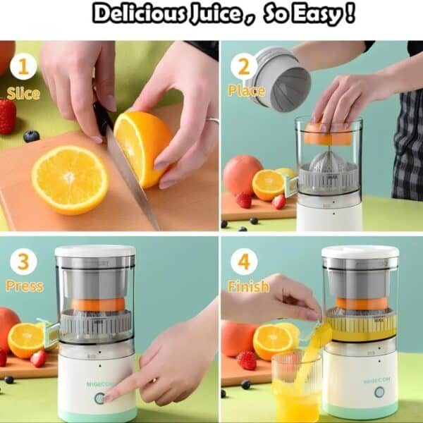 Portable Electric Citrus Juicer | USB - Image 6