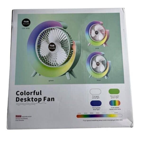 Colorful Desktop Fan | USB - Image 10